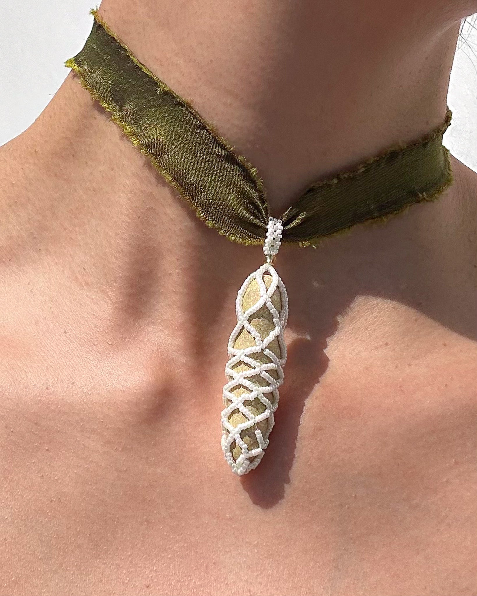 Bound Rock Necklace no.7
