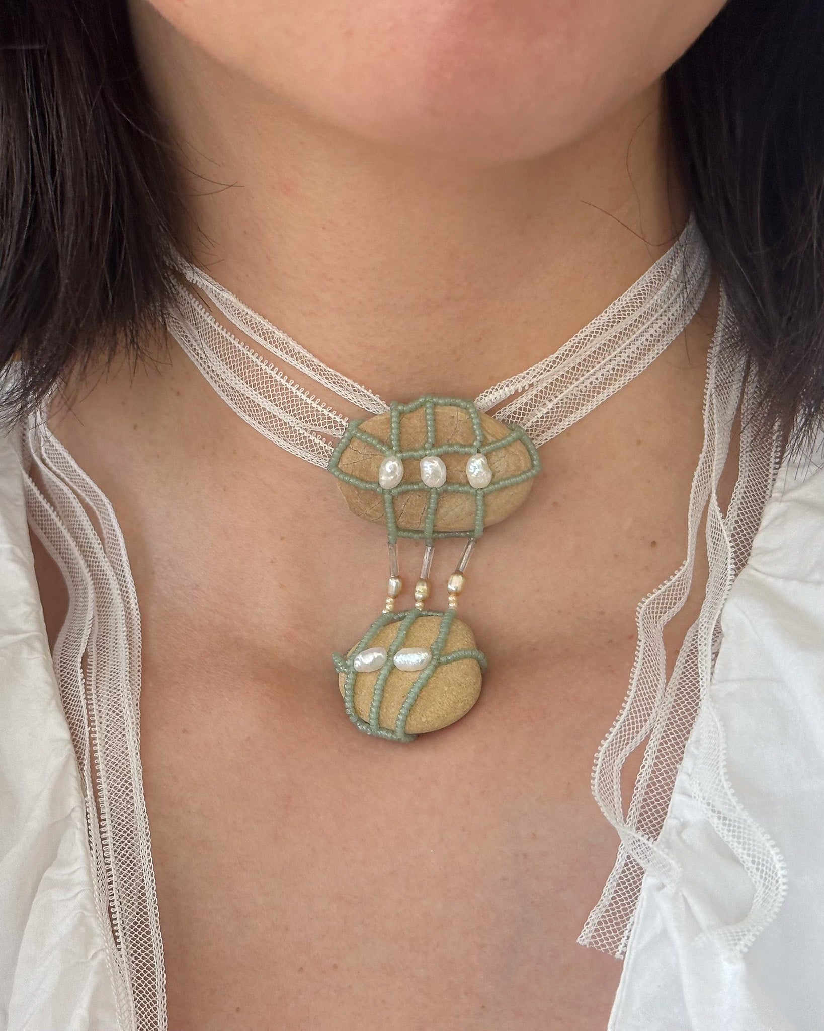 Bound Rock Necklace no.10