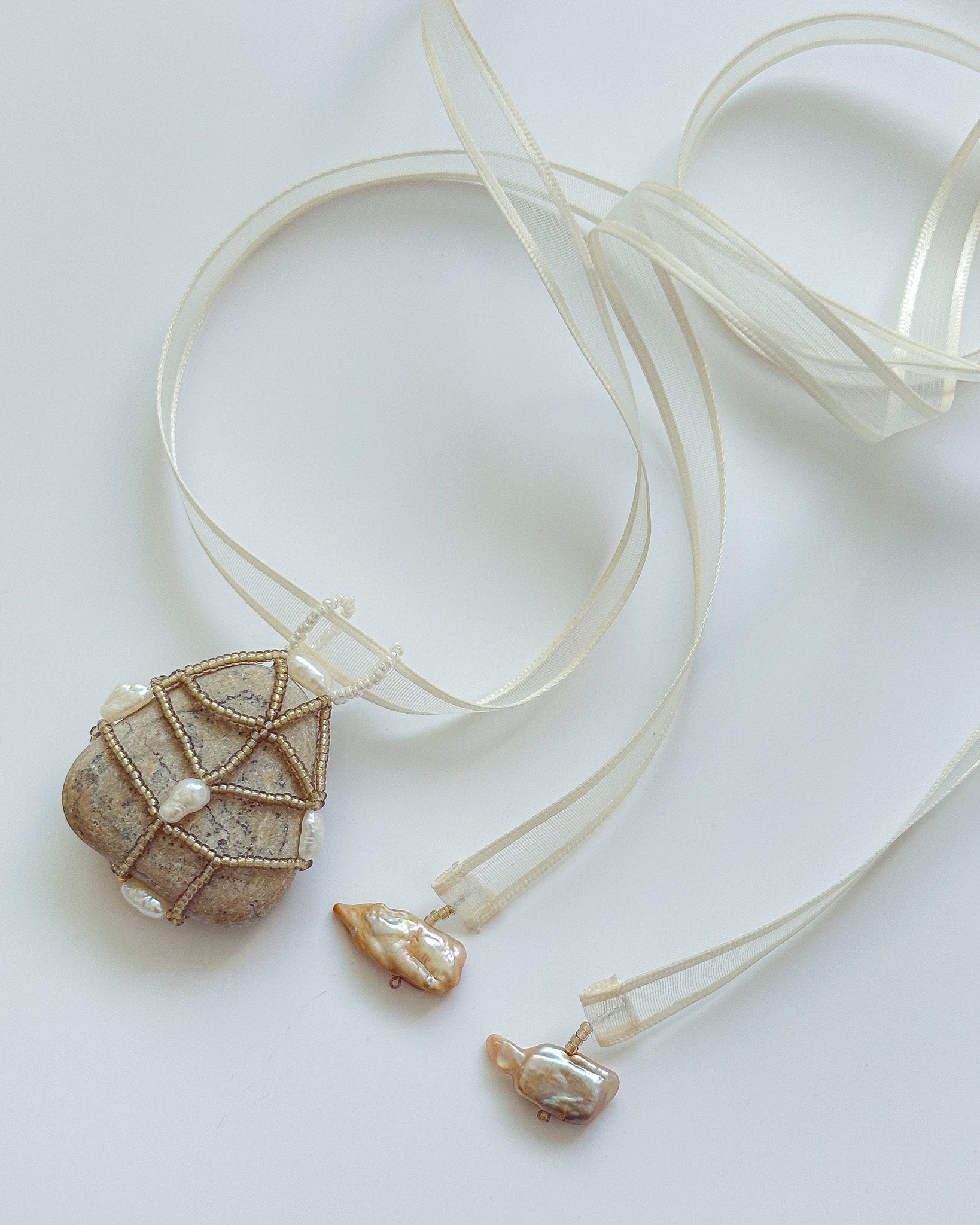 Bound Rock Necklace no.8