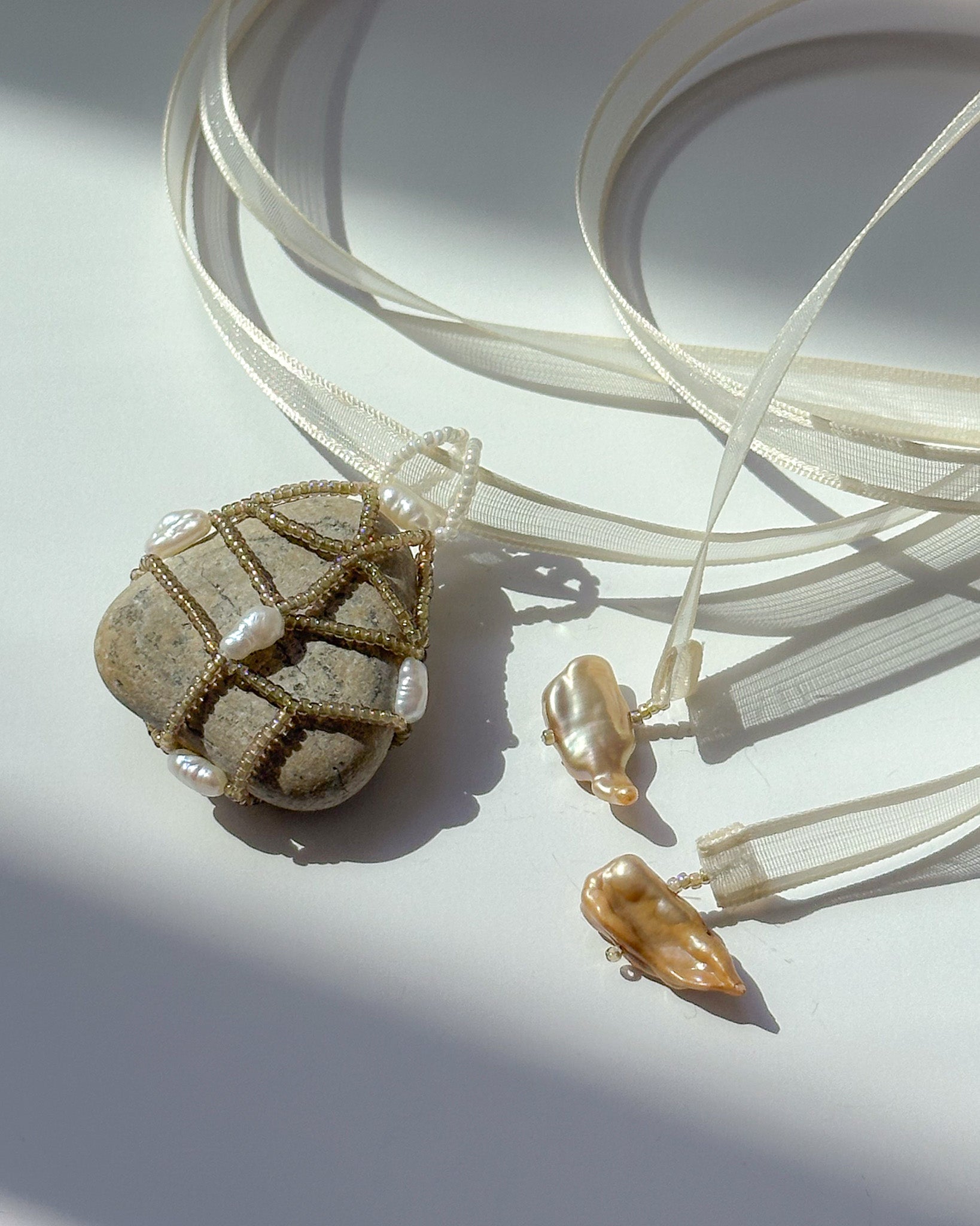 Bound Rock Necklace no.8