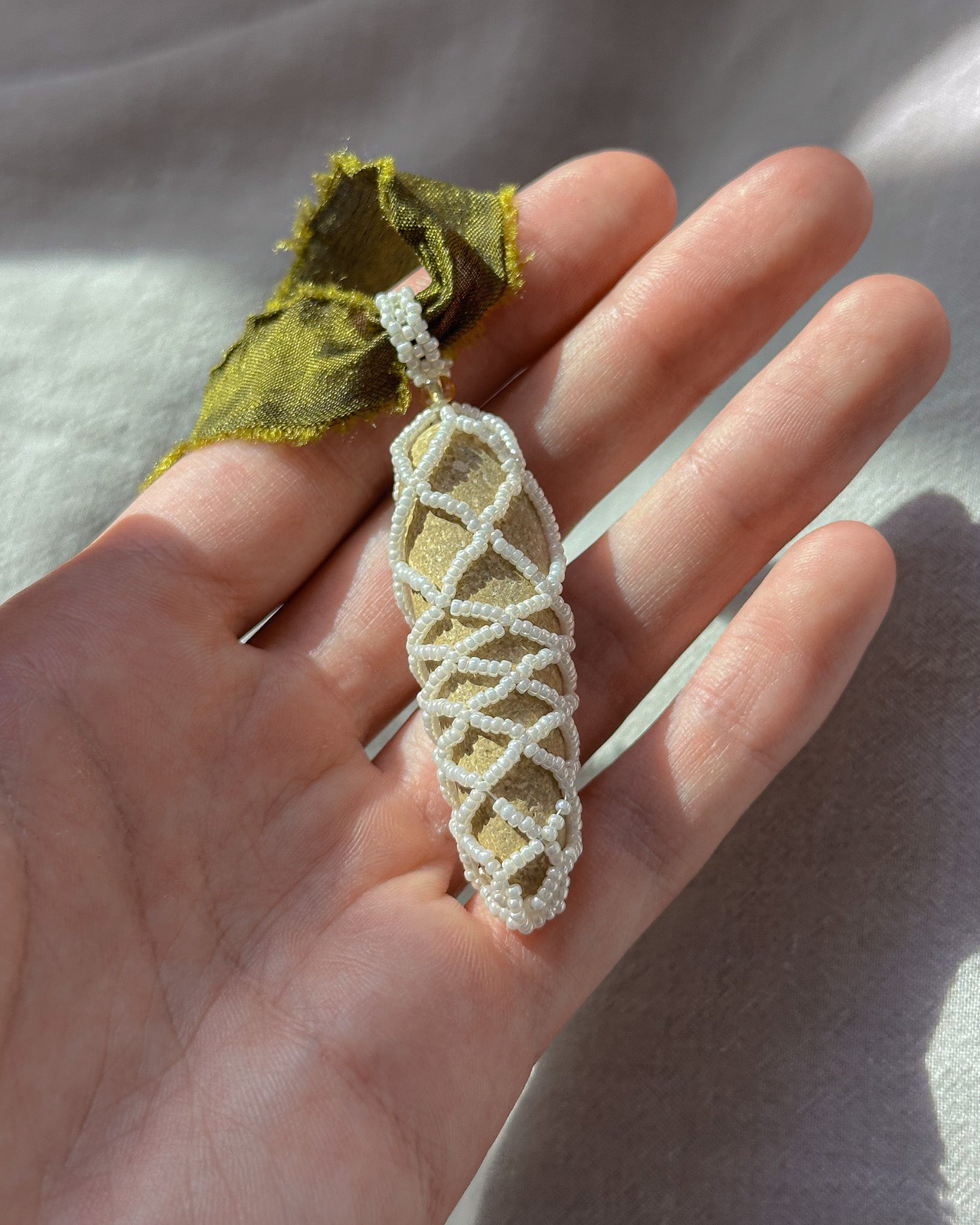 Bound Rock Necklace no.7