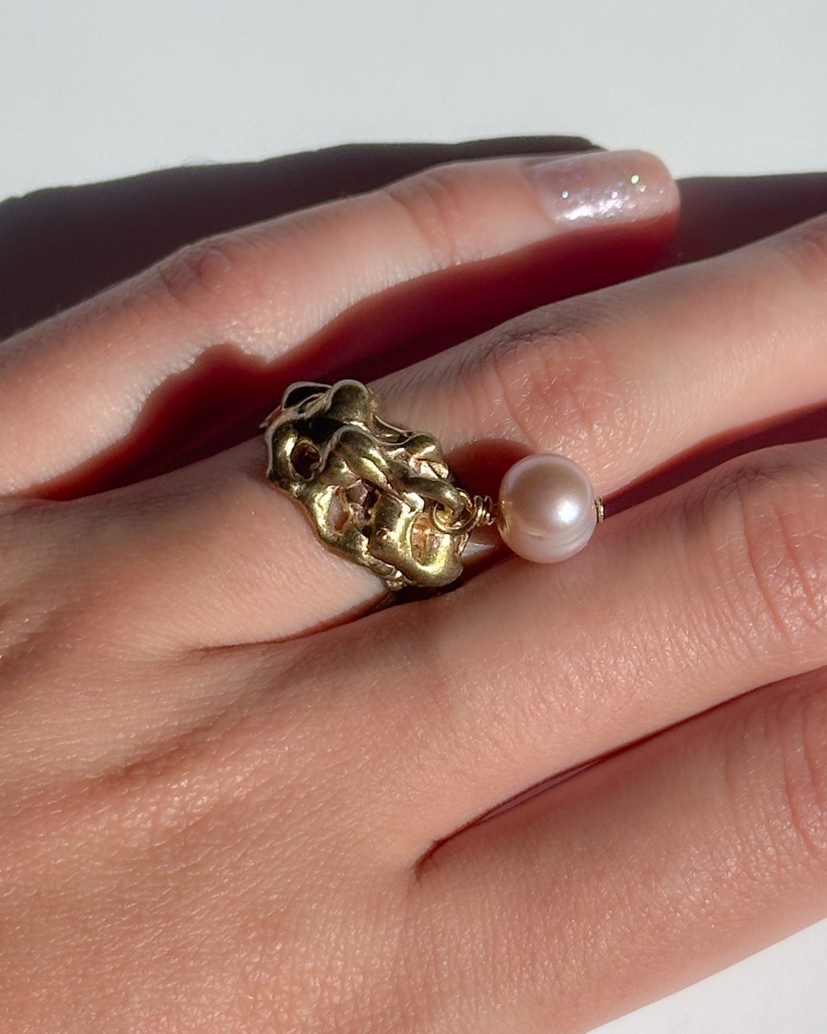 Tear of Pearl Ring