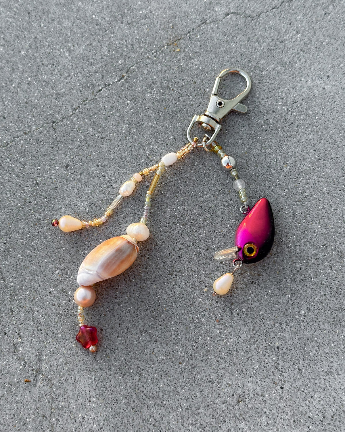 Sand Angler Keychain