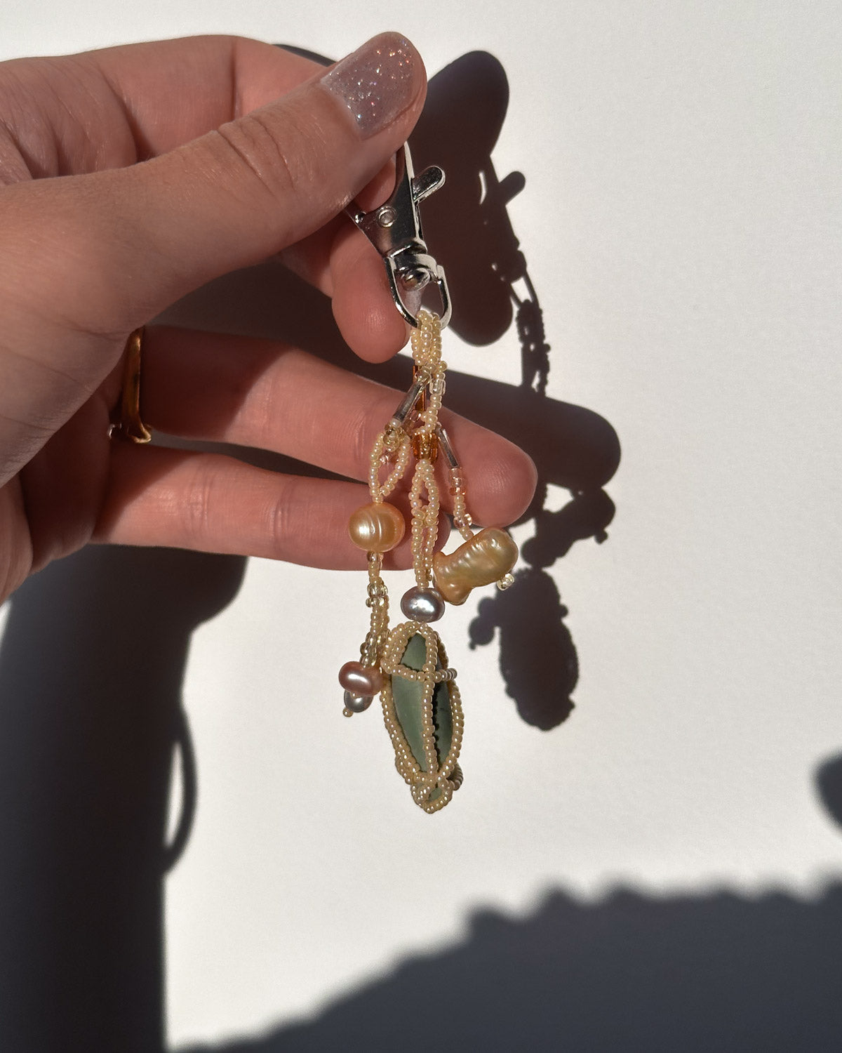 Stone Strand Keychain no.2