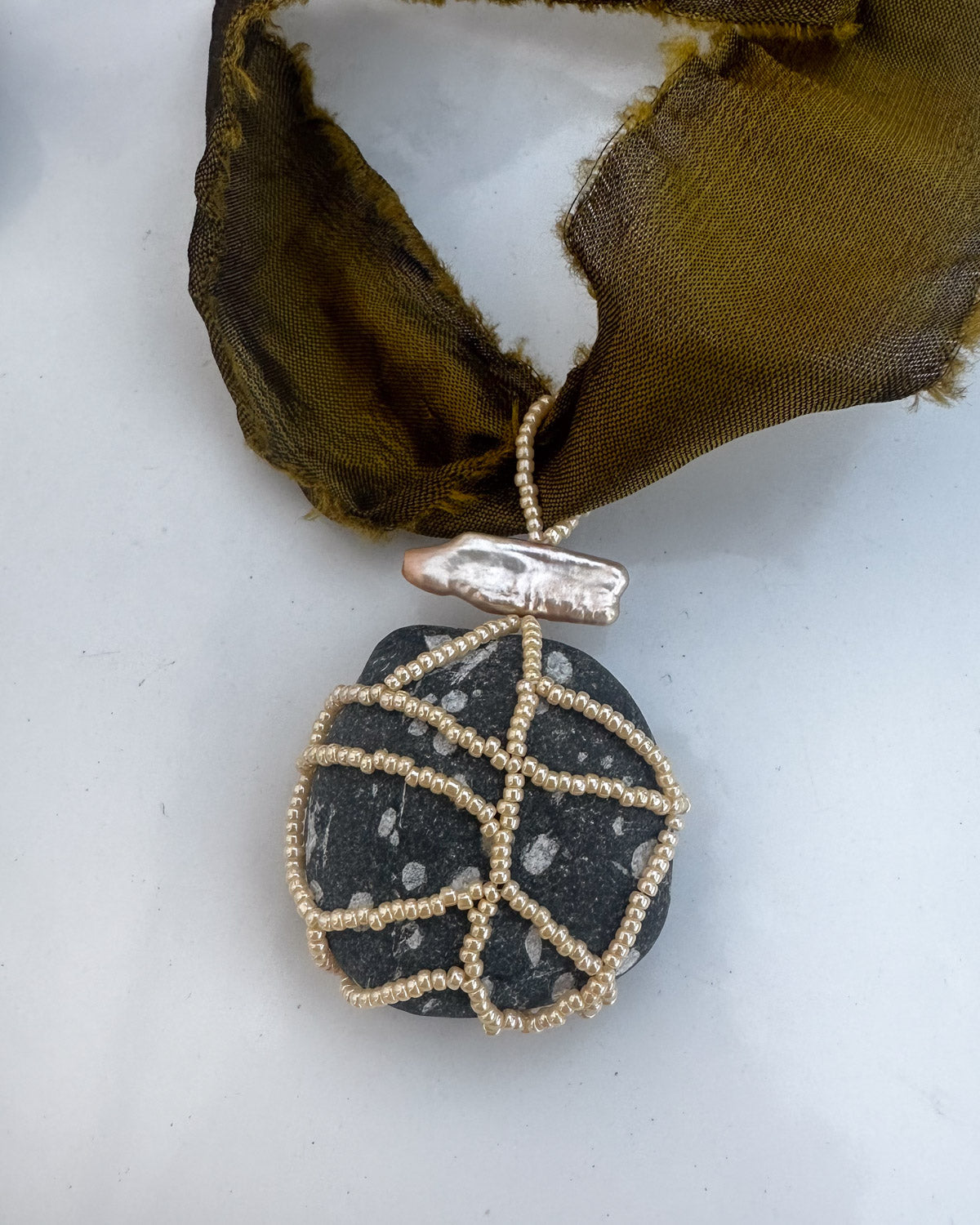 Bound Rock Necklace no.1