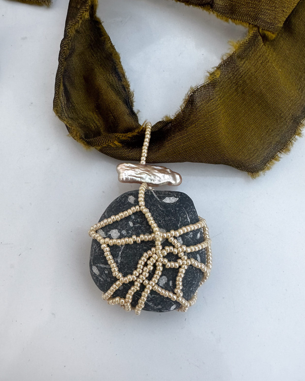 Bound Rock Necklace no.1