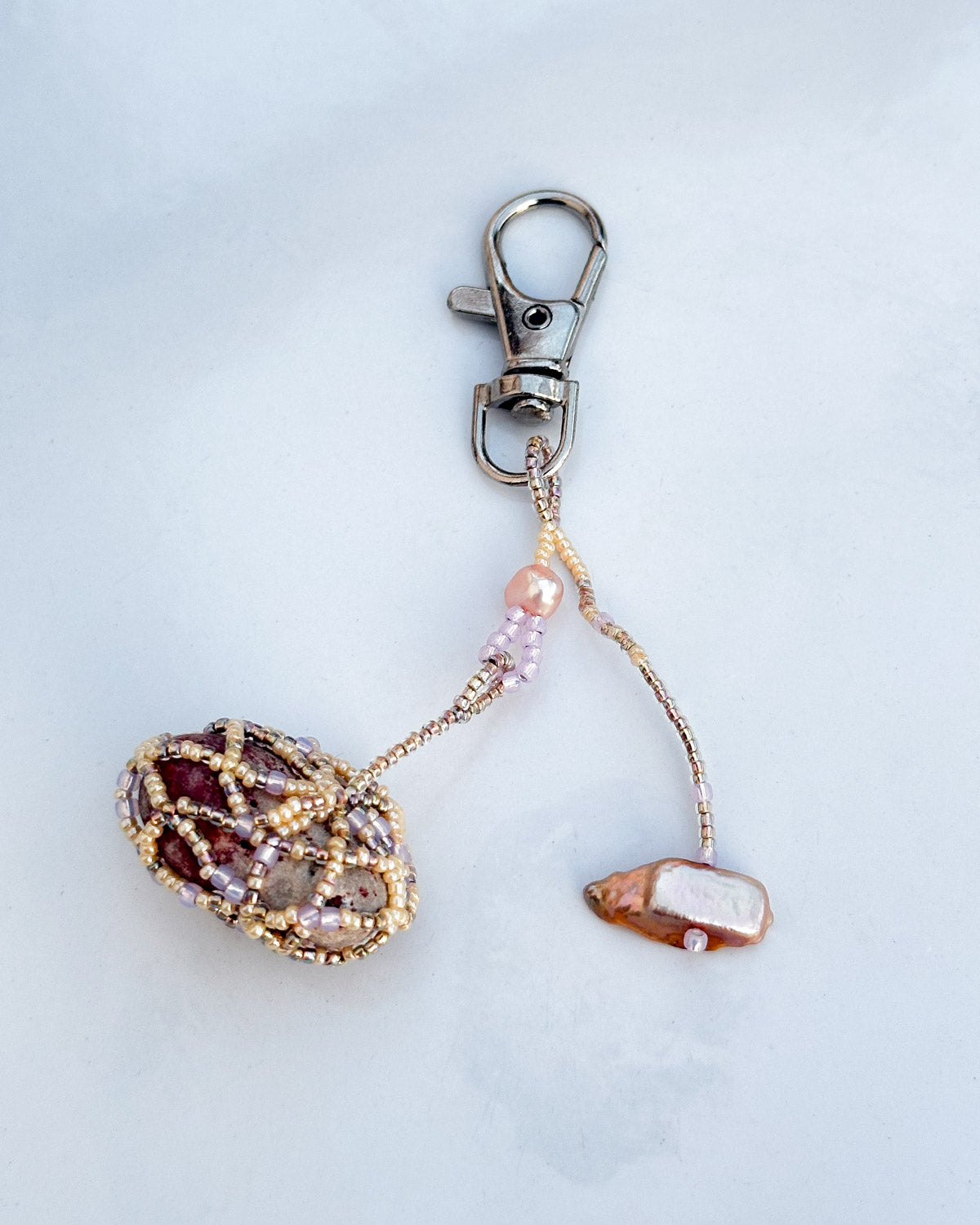 Stone Strand Keychain no.1
