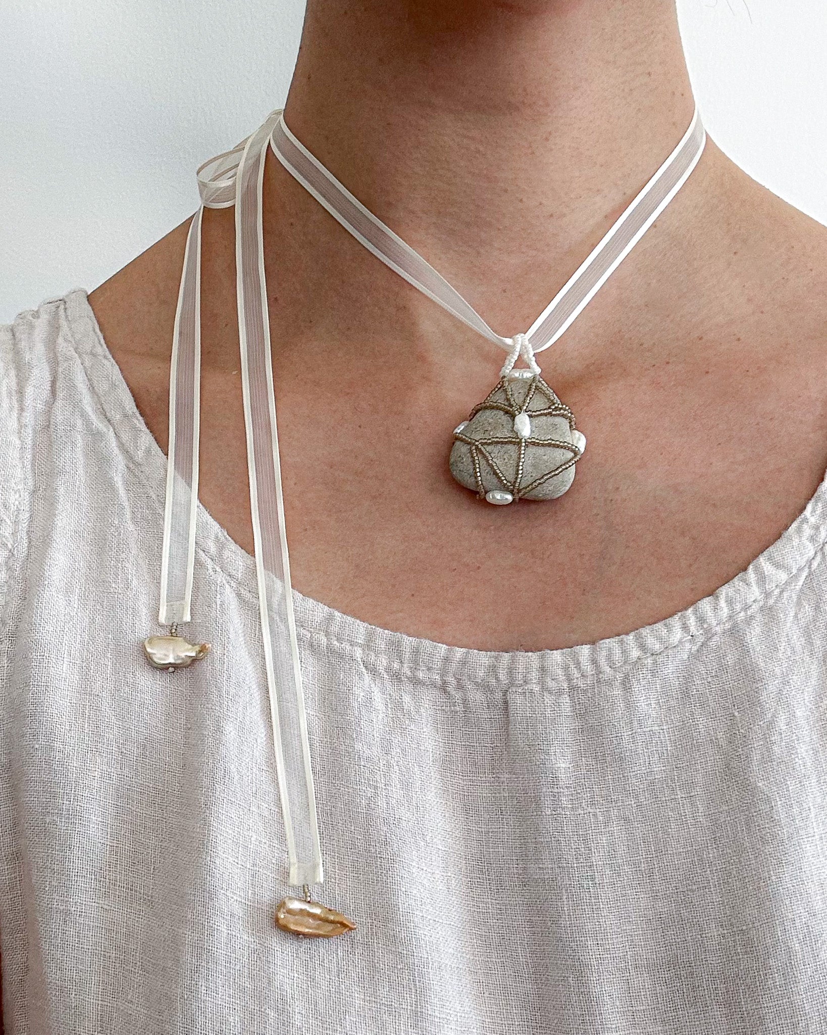 Bound Rock Necklace no.8
