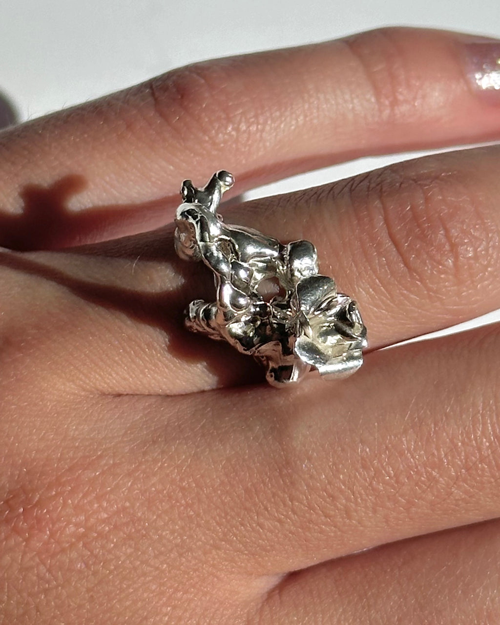 Rose Bridge Ring