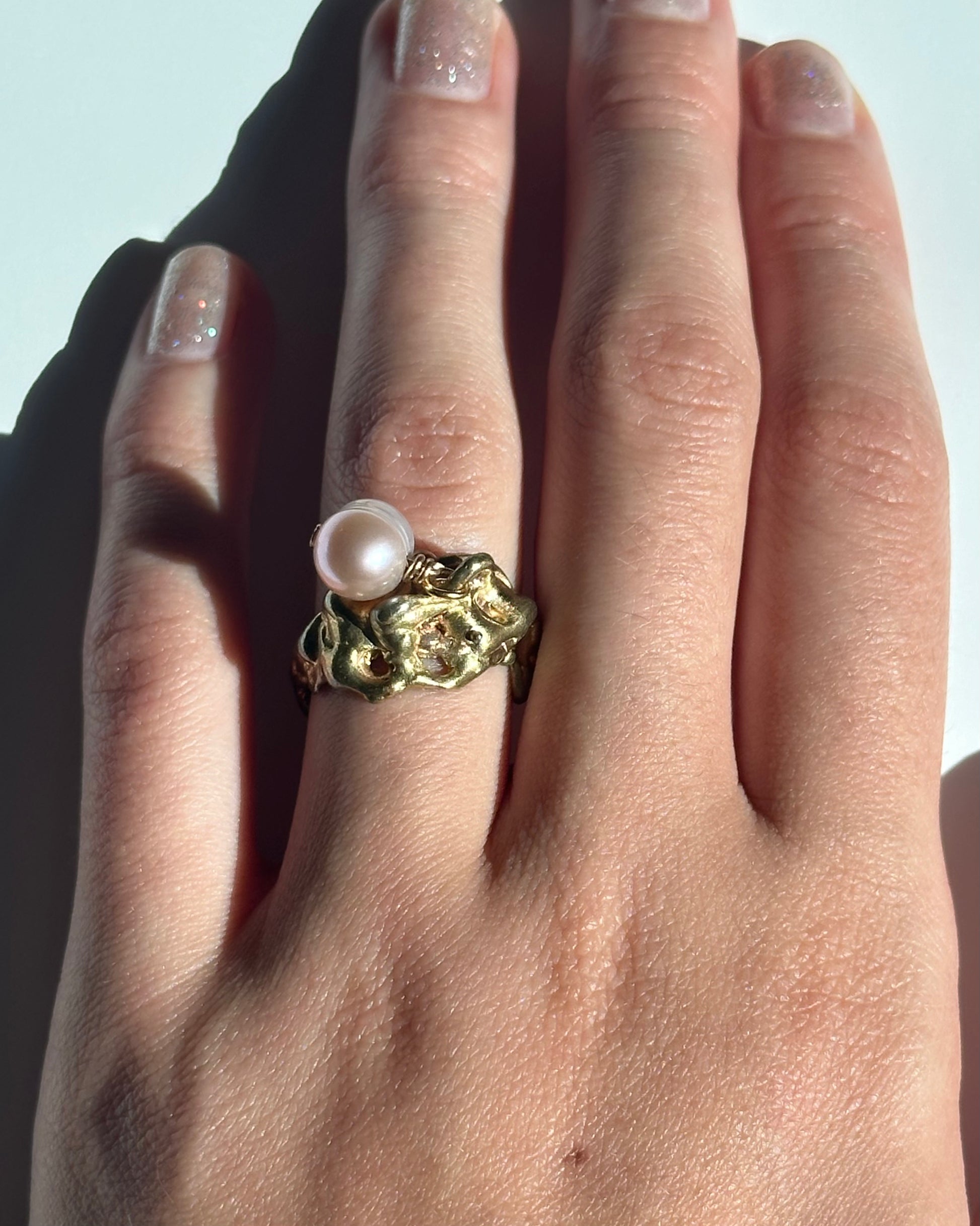 Tear of Pearl Ring