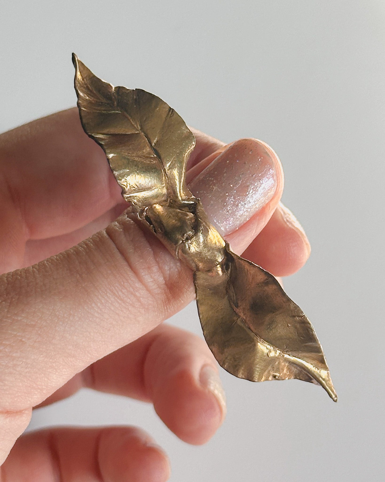 Leaf Bow Ring