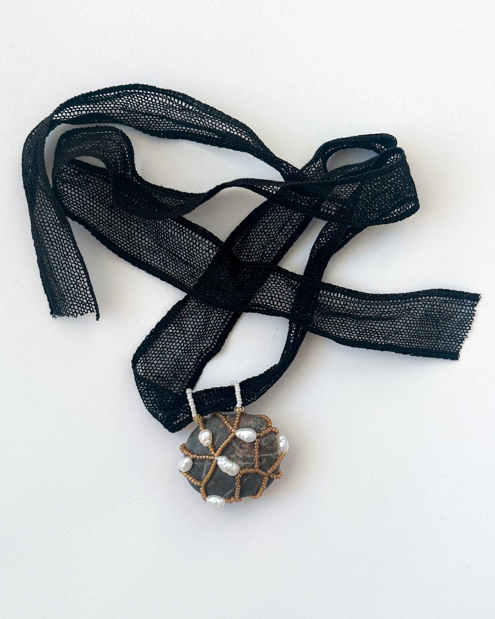 Bound Rock Necklace no.12