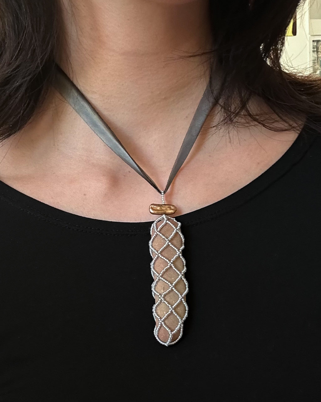 Bound Rock Necklace no.11