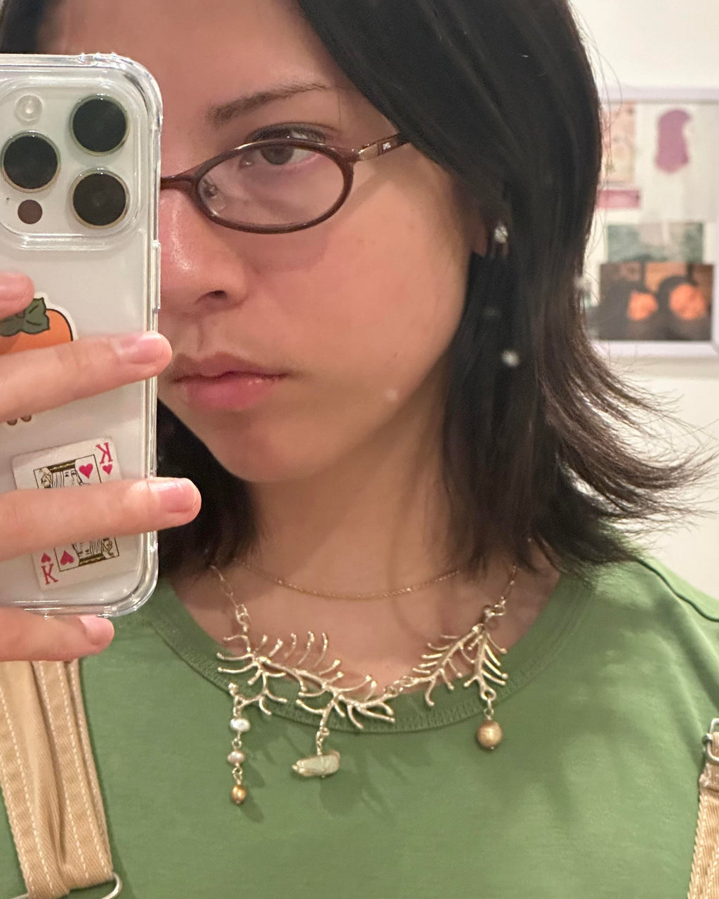 Silver Branches Necklace